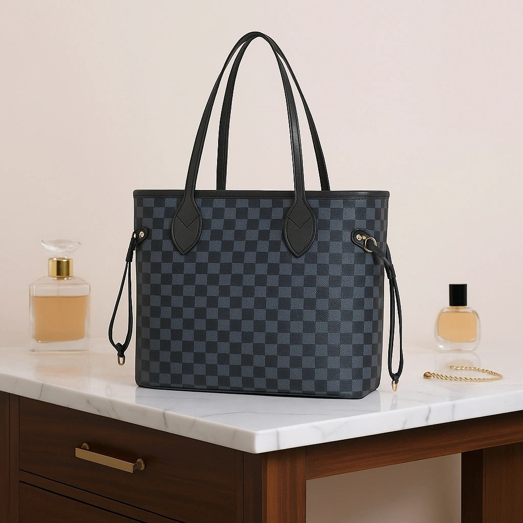 Plaid Tote Bag