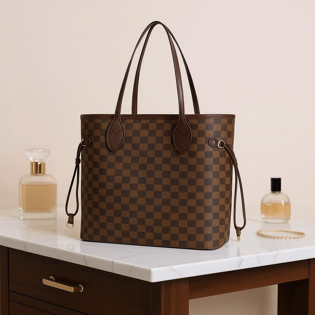 Plaid Tote Bag