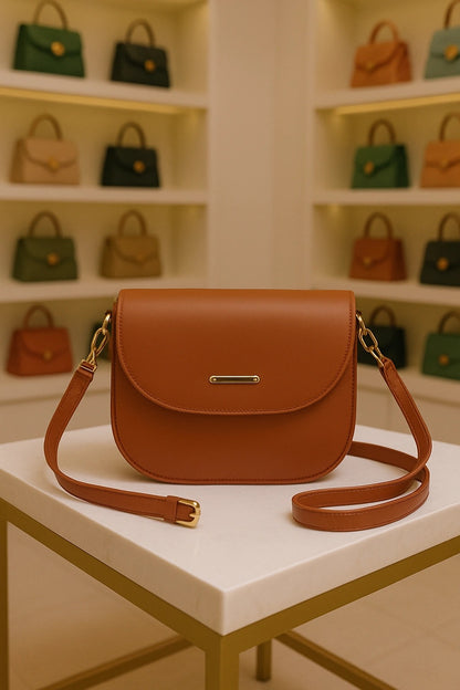 Snappy Olive Dual Strap Bag