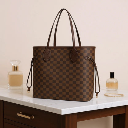 Plaid Tote Bag